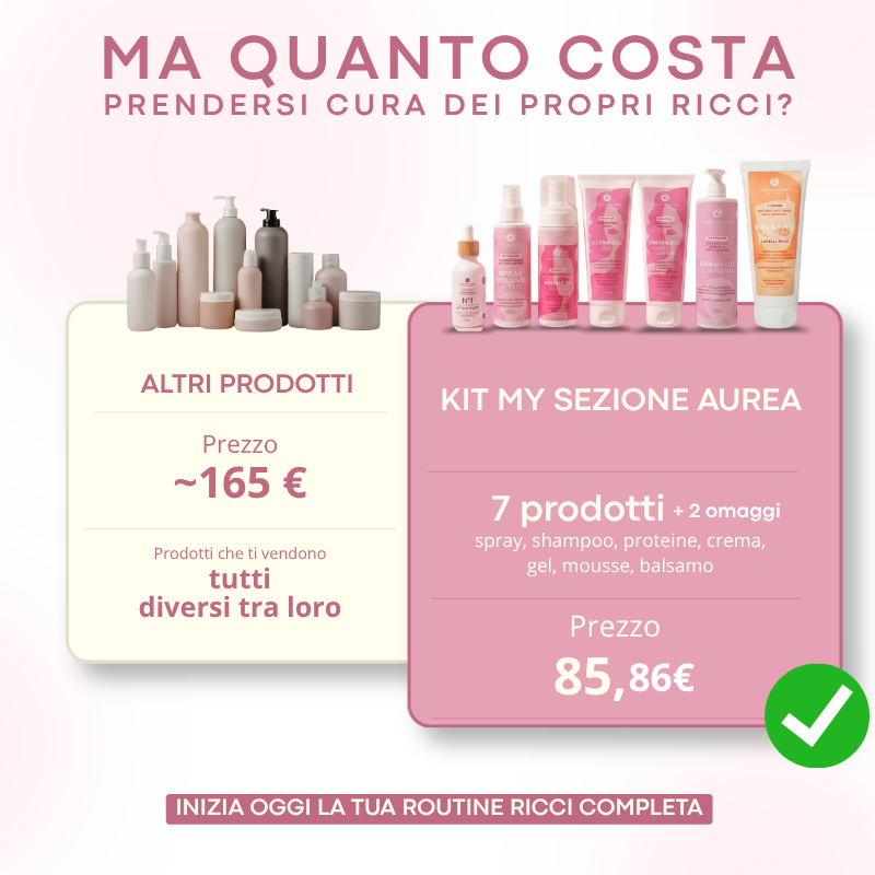 Spray MY VOLUME dona Volume a capelli ricci e mossi piatti con inversion method
