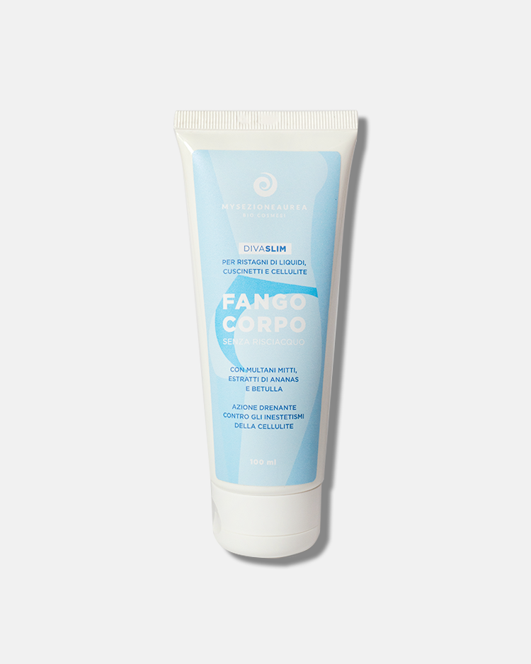 Fango corpo senza risciacquo per ristagni di liquidi, cuscinetti e cellulite DIVA SLIM-100 ml