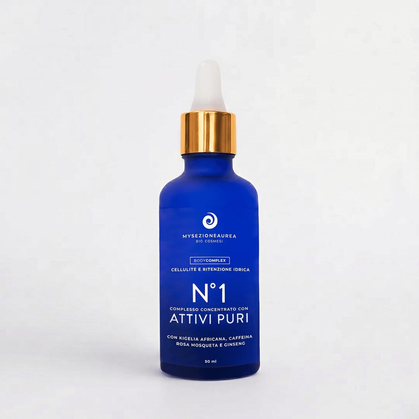 N°1 ATTIVI PURI Cellulite e Ritenzione Idrica (e borse occhi) - BODY COMPLEX