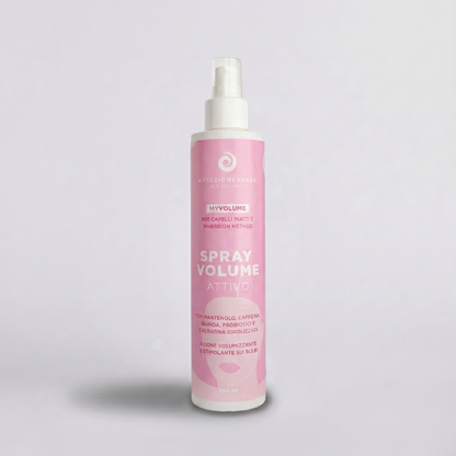 Spray MY VOLUME dona Volume a capelli ricci e mossi piatti con inversion method