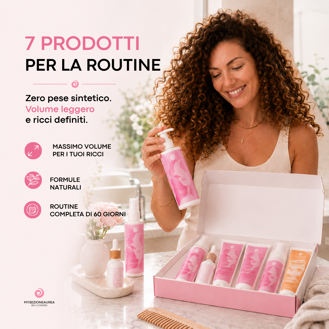 Kit VOLUME per Capelli Ricci, crespi e rovinati