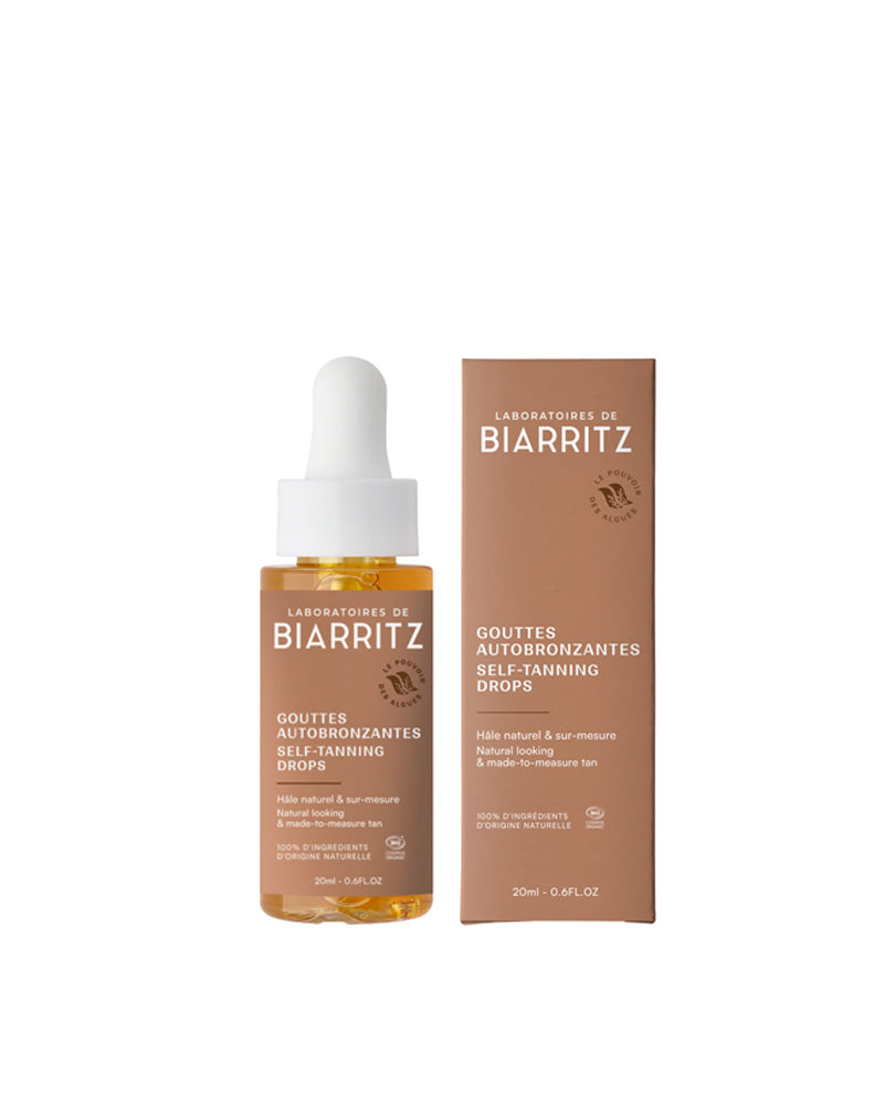 Lozione Autoabbronzante in Gocce Viso e Corpo Bio 20 ml BIARRITZ