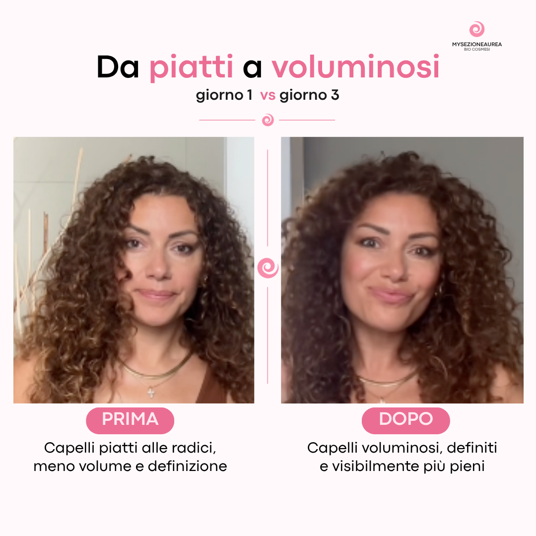 Kit VOLUME per Capelli Ricci, crespi e rovinati