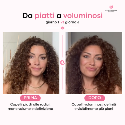 Kit VOLUME per Capelli Ricci, crespi e rovinati
