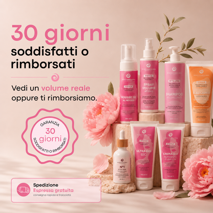 Kit VOLUME per Capelli Ricci, crespi e rovinati