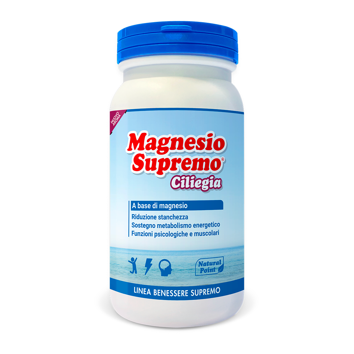 Magnesio Supremo gusto Ciliegia 150 g di Natural Point