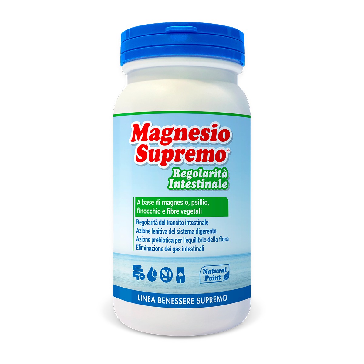 Magnesio Supremo Regolarità intestinale 150g Natural Point