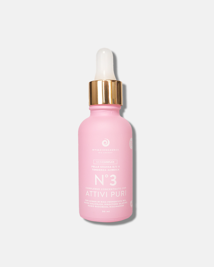 N°3 ATTIVI PURI Pelle Grassa e/o a tendenza Acneica - SKIN COMPLEX