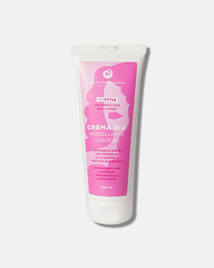 Crema bio modellante leave-in per capelli lisci, ricci e mossi MY STYLE-200 ml