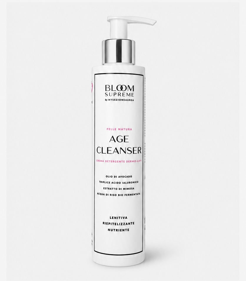 AGE CLEANSER Crema detergente pelle matura - Bloom Supreme