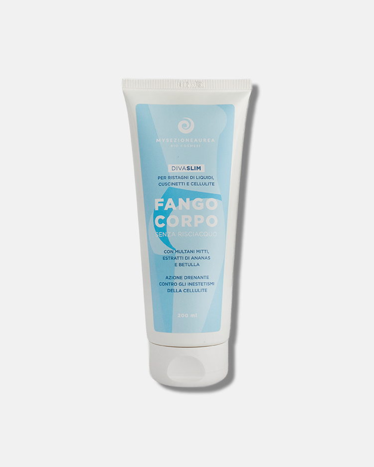 Fango corpo senza risciacquo per ristagni di liquidi, cuscinetti e cellulite DIVA SLIM