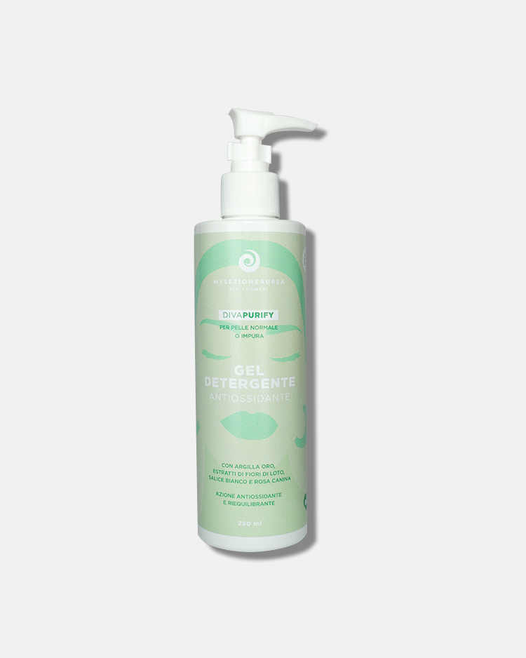 Gel detergente per pelle normale o impura DIVA PURIFY