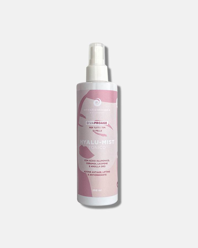 Tonico Hyalu Mist per tutti i tipi di pelle DIVA PRO AGE