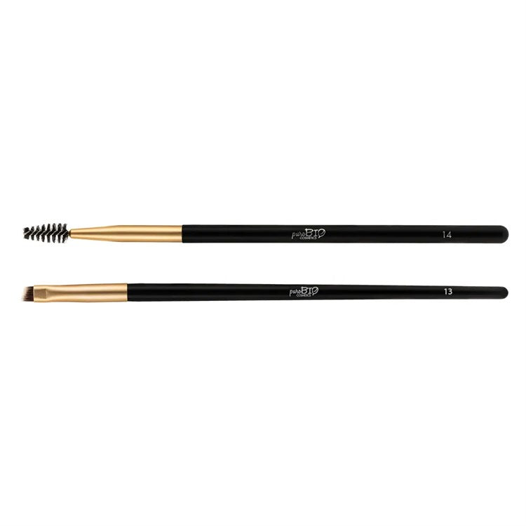 pennello N.13 + 14: Kit Pennelli BrowMade-PUROBIO