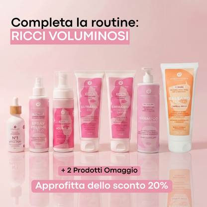 Kit VOLUME per Capelli Ricci, crespi e rovinati