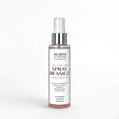 SPRAY BIFASICO CAPELLI Crescita e doppie punte - Bloom Supreme