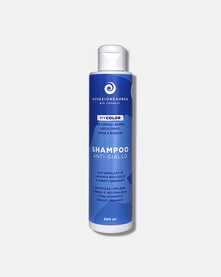 Shampoo Anti-Giallo per capelli biondi, decolorati, grigi e bianchi MY COLOR