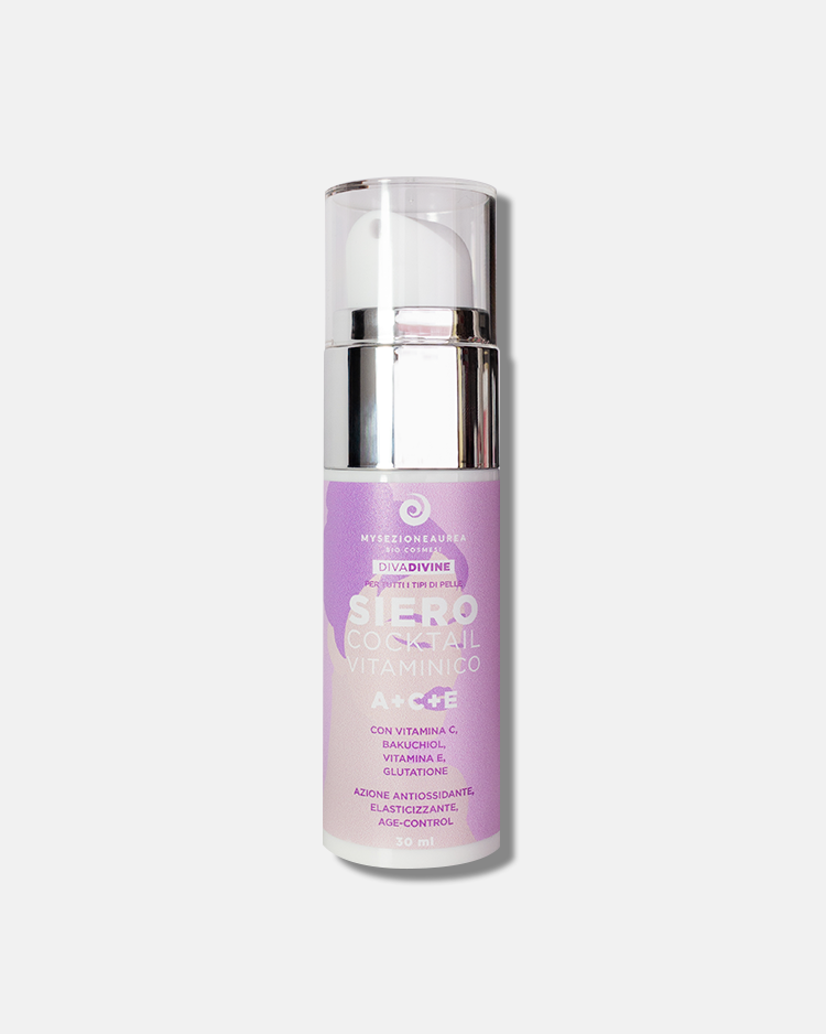 Siero Cocktail Vitaminico A+C+E - DIVA DIVINE per tutti i tipi di pelle